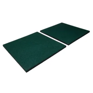 Rubber Tile Plain Green