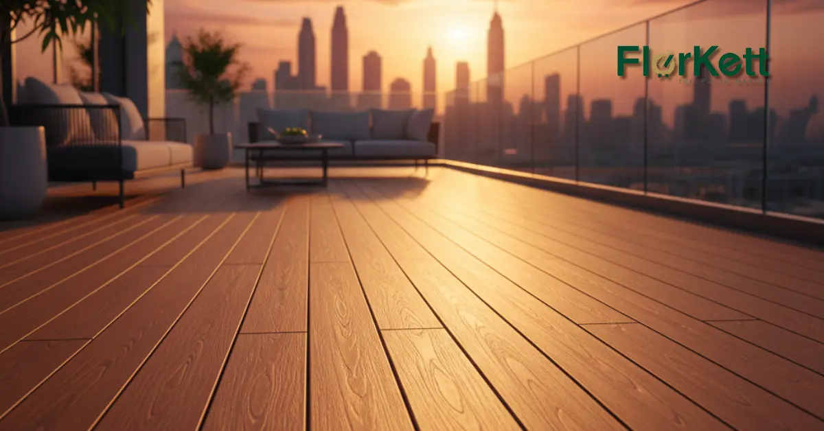 Outdoor space with durable decking| Deck Flooring in Dubai | Florkett
