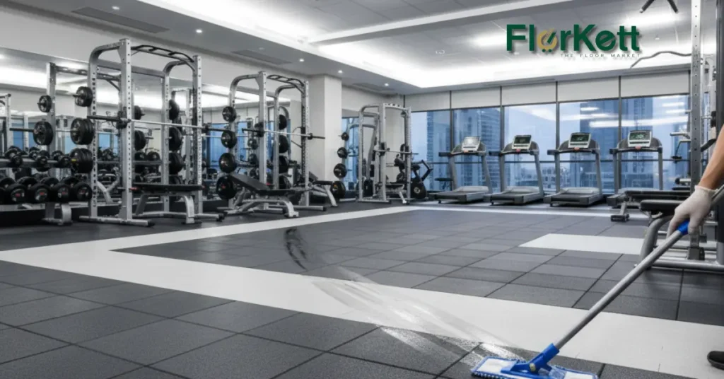 gym flooring maintenance |Gym Flooring in Dubai |Florkett
