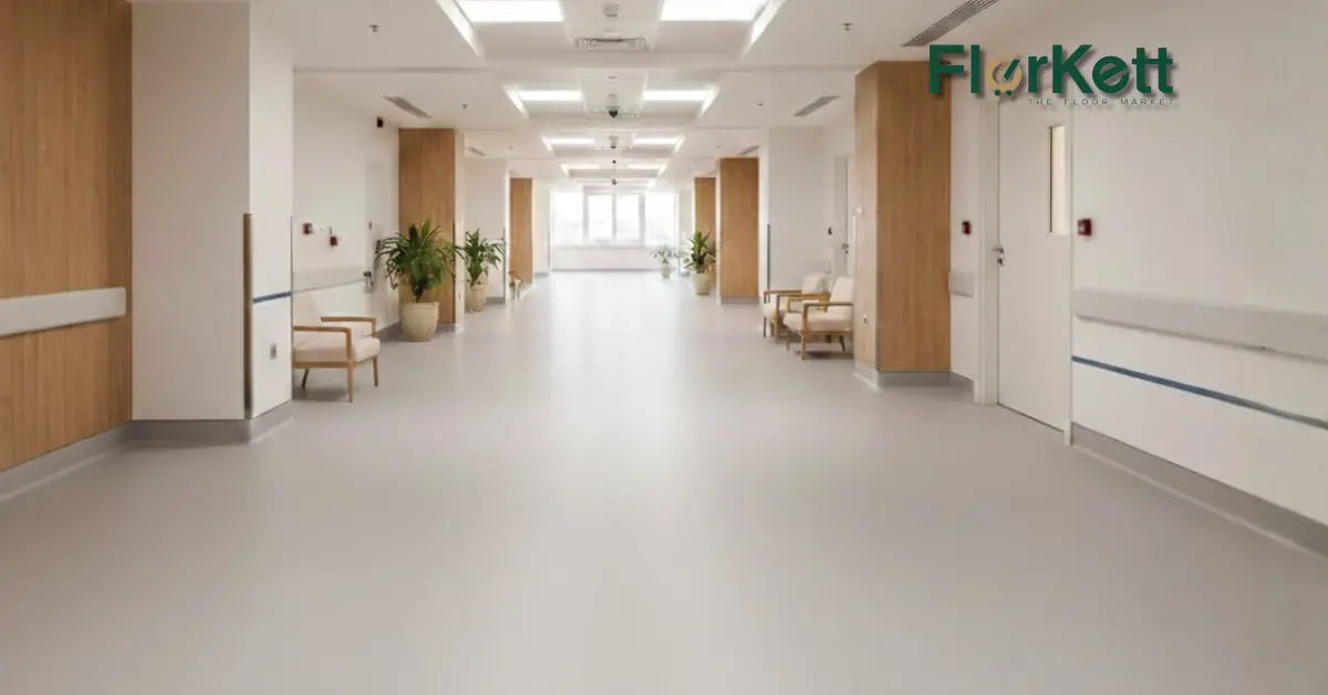 Healthcare project flooring| Hospital Vinyl Flooring in UAE | Florkett