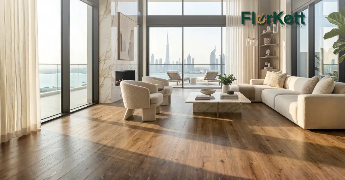 Modern interior flooring | Benefits of Luxury Vinyl Flooring in Dubai | Florkett