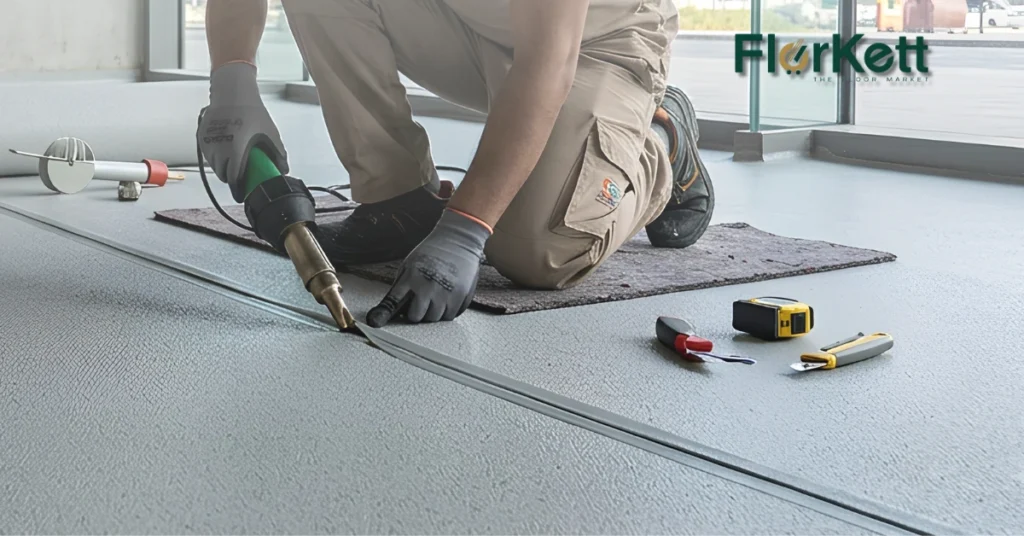 Safety vinyl flooring for commercial spaces in Dubai | florkett